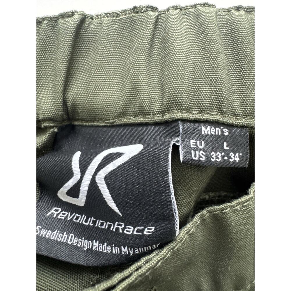 Revolution Race RVRC Outdoor Basic Pants Men Forest Green L - Picture 3 of 4